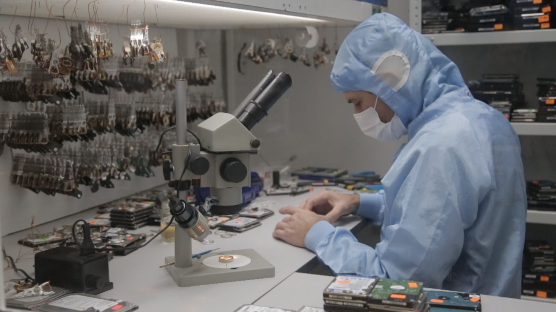 Laboratoire de récupération de données